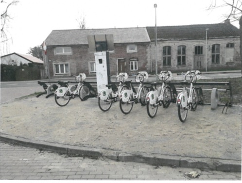 stacja rowerowa ul. Trzesiecka w Szczecinku