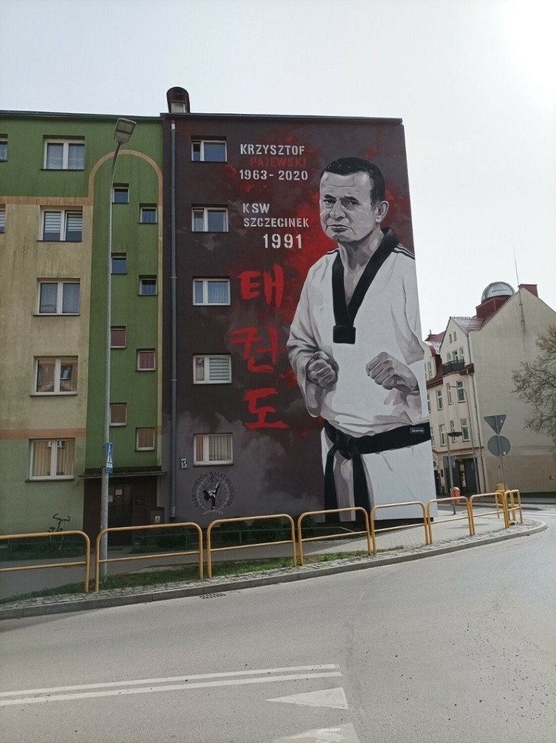 Zdjęcie do projektu Mural, wystawa, warsztaty oraz Gala Sportów Walki w hołdzie Krzysztofowi Pajewskiemu