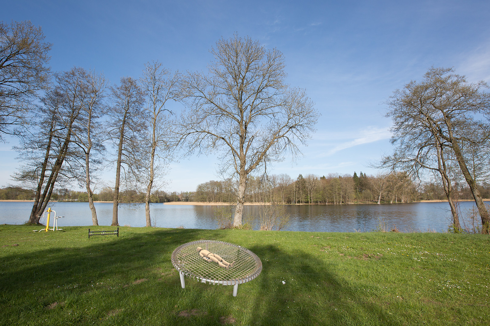 Przykładowe usadowienie hamaku