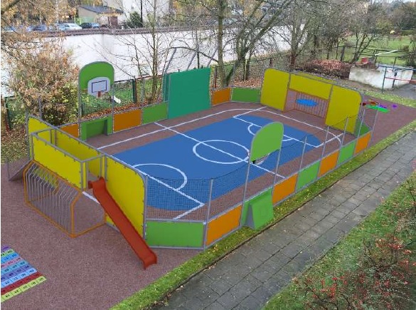 Wizualizacja boiska 1